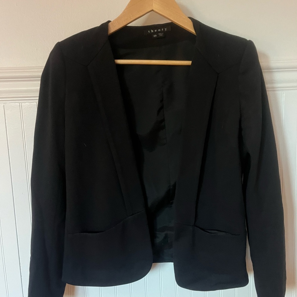 Theory Women's Classic Black Suit Jacket